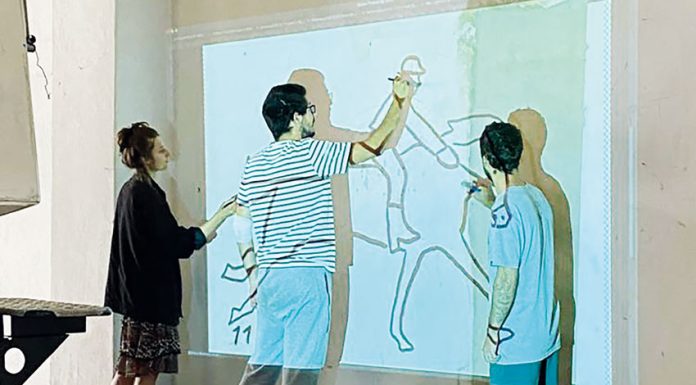 Alunos da ESAD fizeram obras de arte na garagem do Montepio