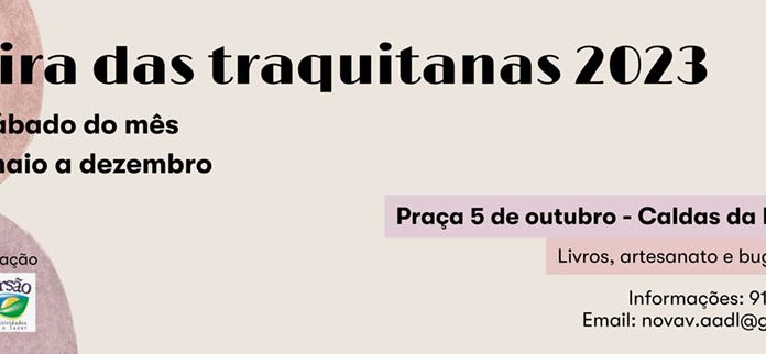 Caldas da Rainha: Feira das Traquitanas tem a sua primeira edição este sábado