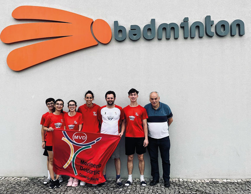 Badminton: MVD foi quarto classificado na 2ª Divisão da Liga