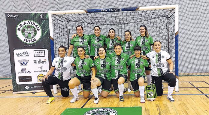 Futsal: NDA Vidais conquista troféu invicto