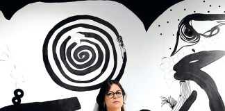 Artes: Desenho de Filipa Morgado na Livraria Barata em Lisboa