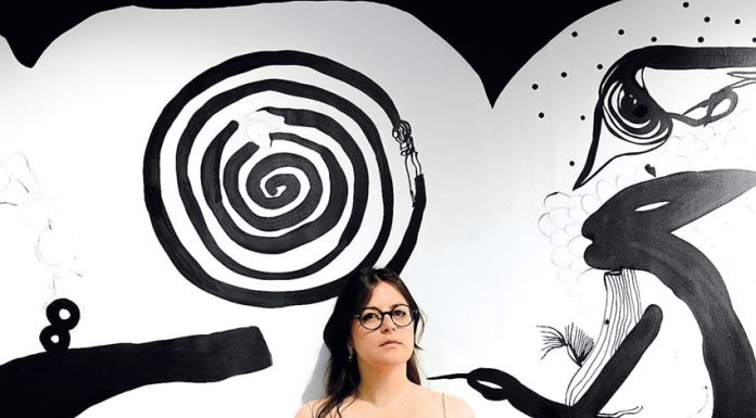 Artes: Desenho de Filipa Morgado na Livraria Barata em Lisboa