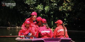 Encontro das escolas de cadetes e infantes na cidade