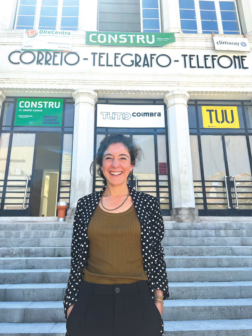 Caldense é a primeira diretora do TUMO Coimbra