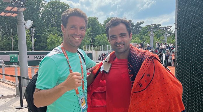 Frederico Silva ficou a um set da vitória Depois de Roland Garros, Frederico Silva manteve boa forma na Alemanha