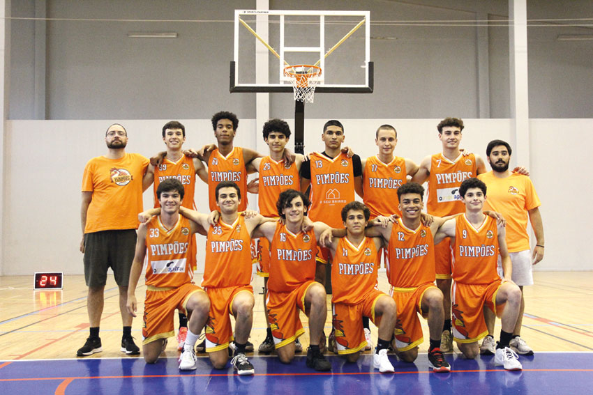 Basquetebol: Pimpões dominam e sagram-se campeões distritais em casa