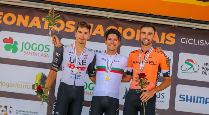 Ciclismo: João Almeida e António Morgado são campeões nacionais de contrarrelógio