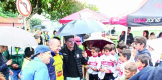 A festa do ciclismo em honra de João Almeida