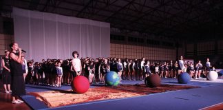 Ginastas brilharam aos 4 Elementos