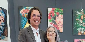 Médico abriu galeria de arte no centro da cidade