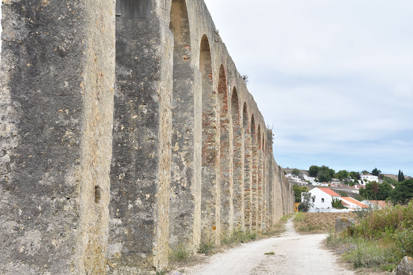 Já decorre a desmatação para requalificação do Aqueduto da Usseira