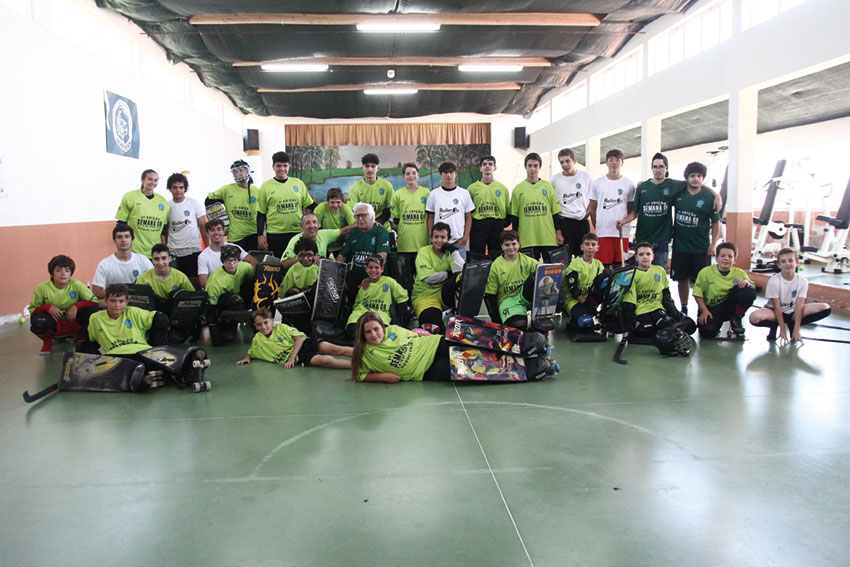 Hóquei em patins: Antas recebeu ação para jovens guarda-redes