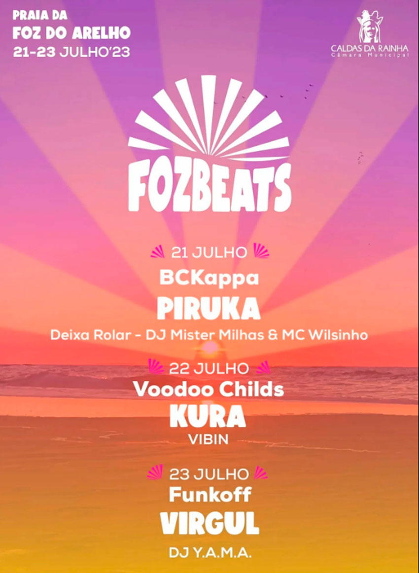 Foz do Arelho: Foz Beats decorrerá este fim de semana