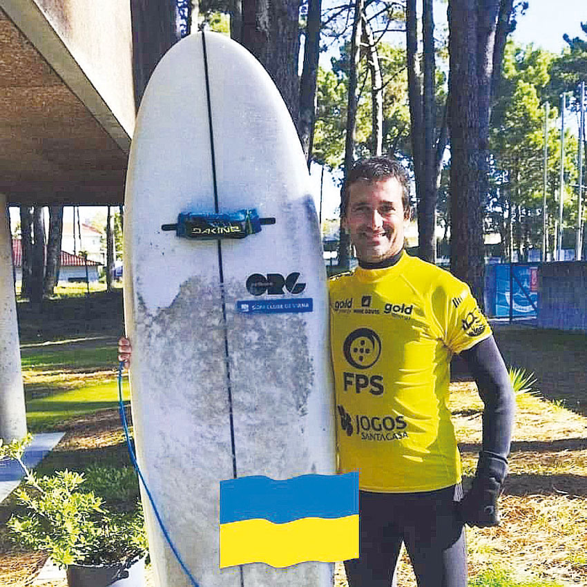 Parasurf: Hugo Madruga é medalha de prata