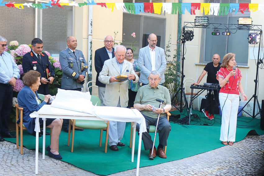 Festa e homenagens  no 95º aniversário  da Misericórdia