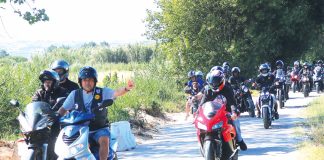 Foz do Arelho acolheu os motards no fim de semana