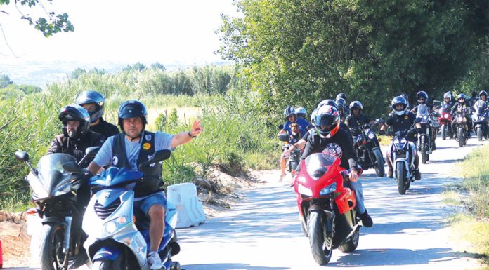 Foz do Arelho acolheu os motards no fim de semana