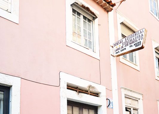 Assinalar onde viveu Luiz Pacheco nas Caldas