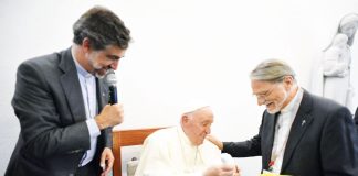 Presépio oferecido ao Papa foi feito na Braz Gil