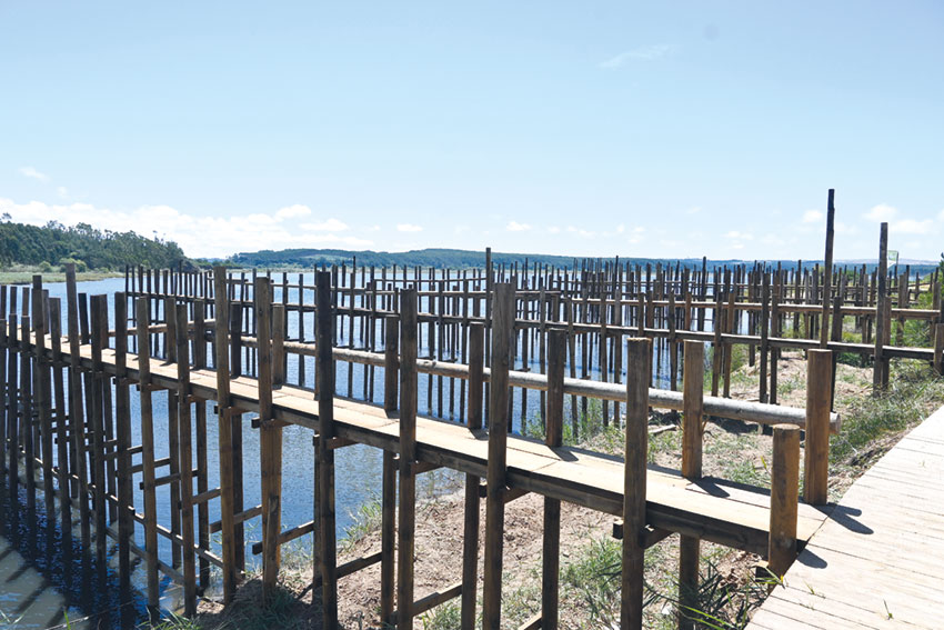 Cais palafítico estará concluído em setembro