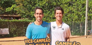 Ténis: Pedro Libório é tricampeão regional absoluto