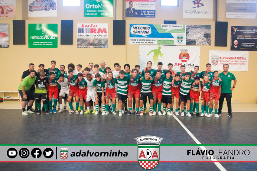 Futsal: Juvenis da ADA jogaram com o Sporting
