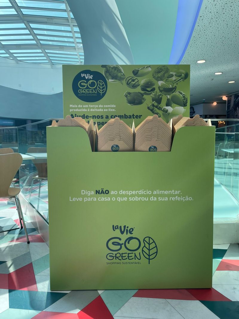 La Vie das Caldas da Rainha disponibiliza caixas takeaway para combater o desperdício alimentar