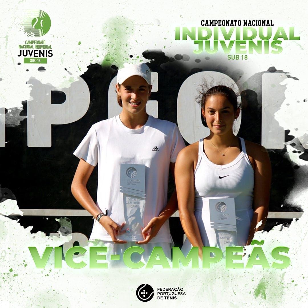 Bárbara Brito sagra-se vice-campeã nacional de pares