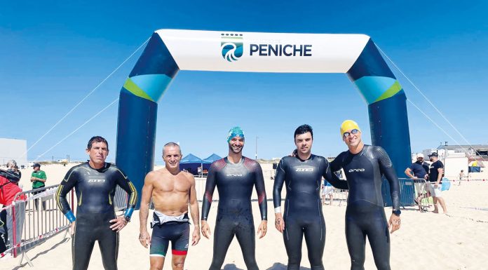 Pimpões somam quatro pódios no Peniche a Nadar