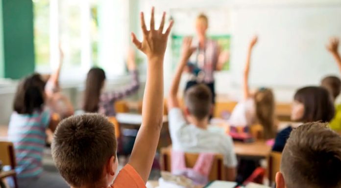 Caldenses recordam o seu primeiro dia de aulas da Primária