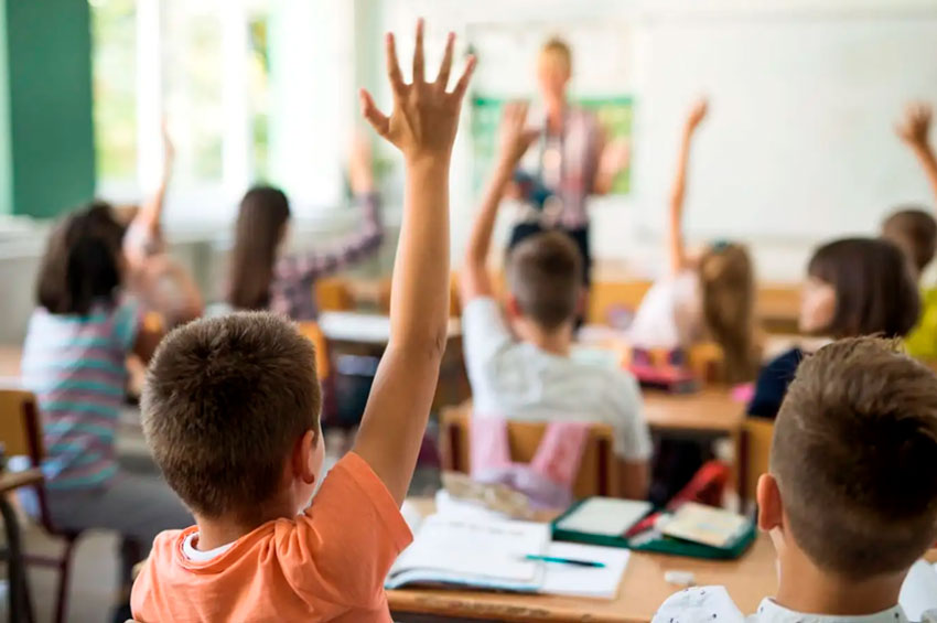 Caldenses recordam o seu primeiro dia de aulas da Primária