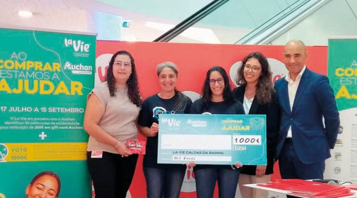 Caldas: CRAPAA recebeu mil euros em ação que apoiou instituições