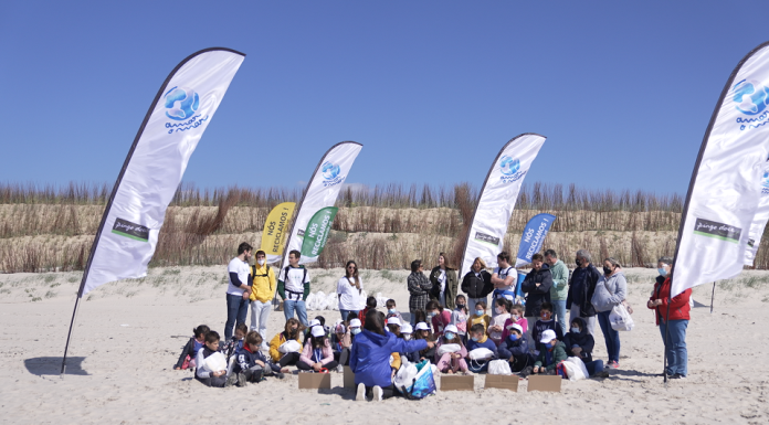 Crianças vão limpar o areal no Baleal