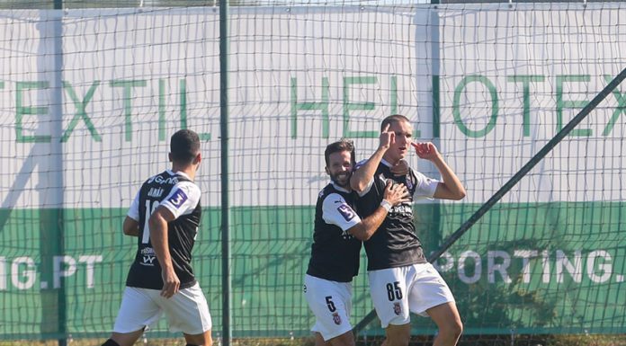 Futebol: Caldas fecha primeira volta da Liga 3 na Covilhã