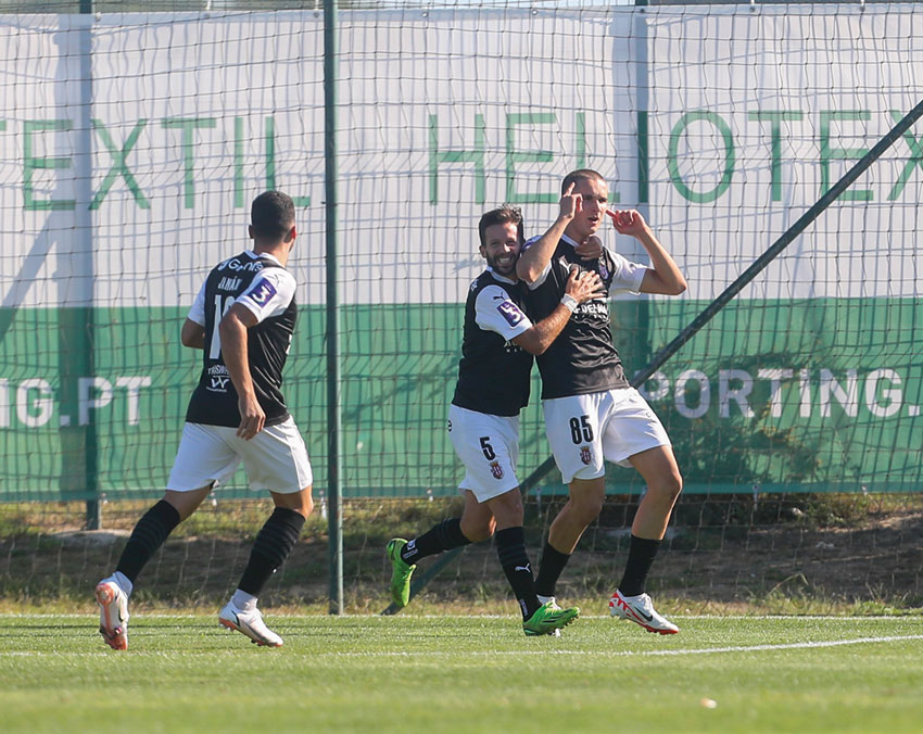 Futebol: Caldas fecha primeira volta da Liga 3 na Covilhã