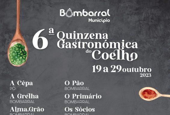 Quinzena Gastronómica do Coelho regressa ao Bombarral de 19 a 29 de outubro