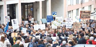 2000 marcharam em Lisboa por um novo hospital nas Caldas