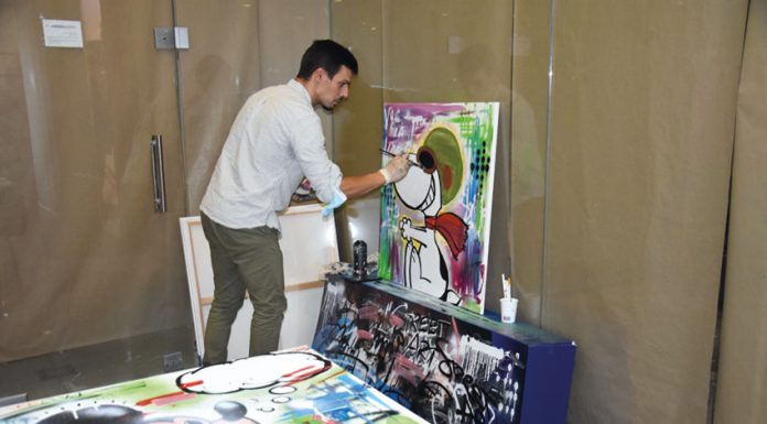 Arte Urbana está em destaque na Galeria 4 Family