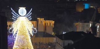 Anjo de 30 metros e concerto dos Anjos atraíram cerca de 20 mil pessoas às Caldas