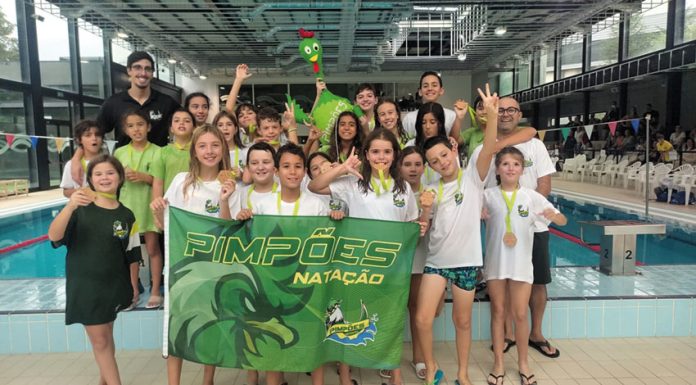 Natação: Pimpões participaram com 21 nadadores
