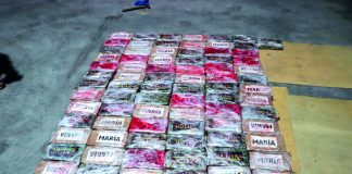 Droga em caixas de bananas nas Caldas