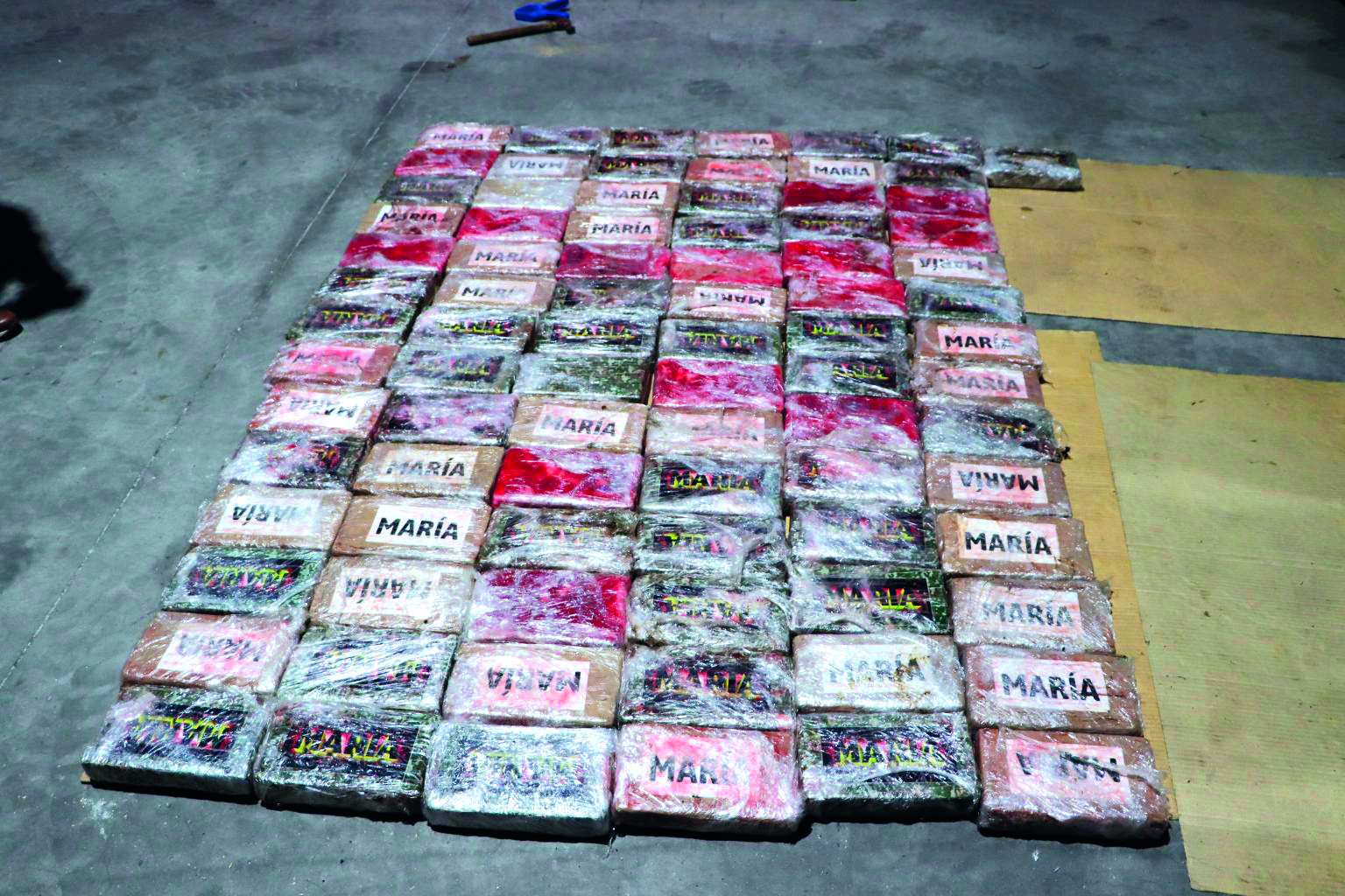 Droga em caixas de bananas nas Caldas