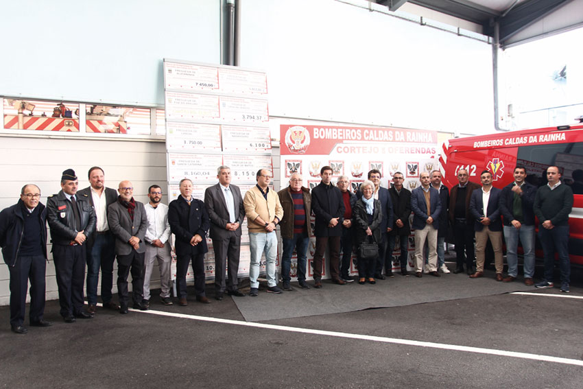 Peditório dos bombeiros rendeu quase 150 mil euros