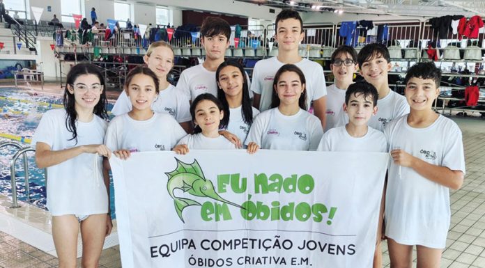 Nadadores da Óbidos Criativa obtêm 33 recordes