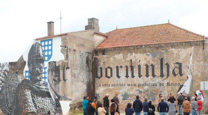 Inaugurado novo mural que exalta a História de Alvorninha