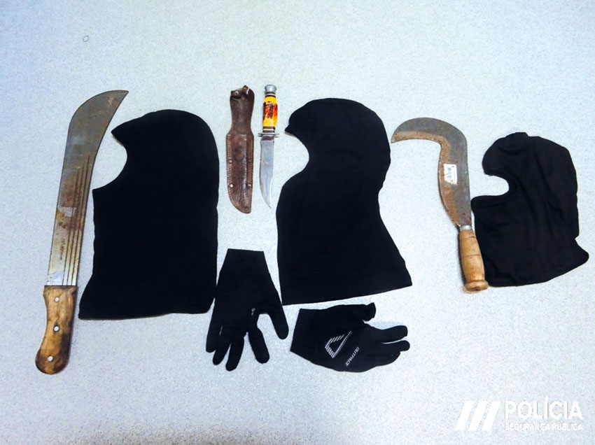 Peniche: Três jovens detidos por posse de armas proibidas