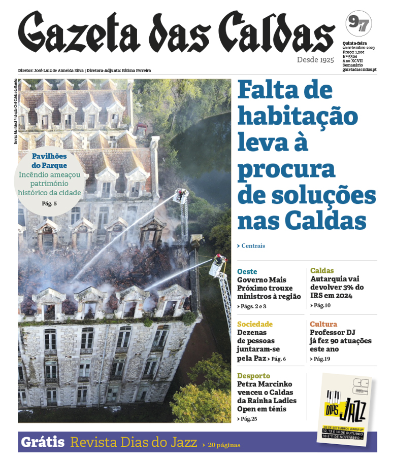 setembro: Pavilhões do Parque arderam