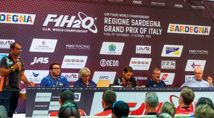 Caldenses destacam-se nos bastidores da F1H2O