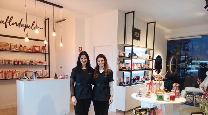 Gabinete de estética A Flor da Pele abre loja