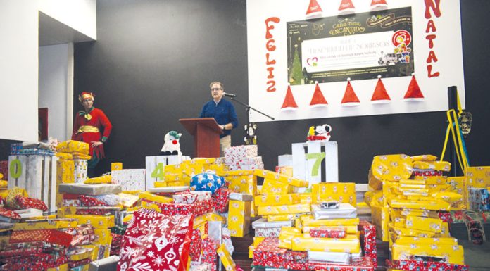 Ordem do Trevo desembrulhou mais de cem sorrisos